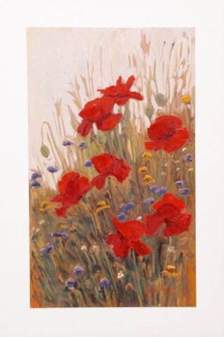 Click here to view Floral--Poppies and Sunshine I by John Horejs