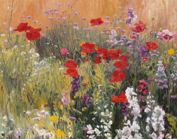 Click here to view Floral--Peaceful Garden by John Horejs