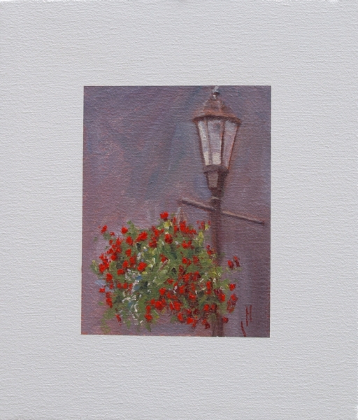 Floral--Lamp Post Garden by John Horejs
