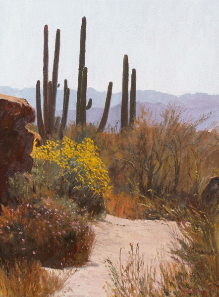 Click here to view Desertscape--Desert Springtime by John Horejs
