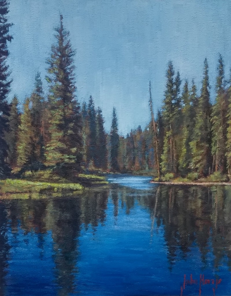 Click here to view Landscape--Payette Lake Inlet by John Horejs