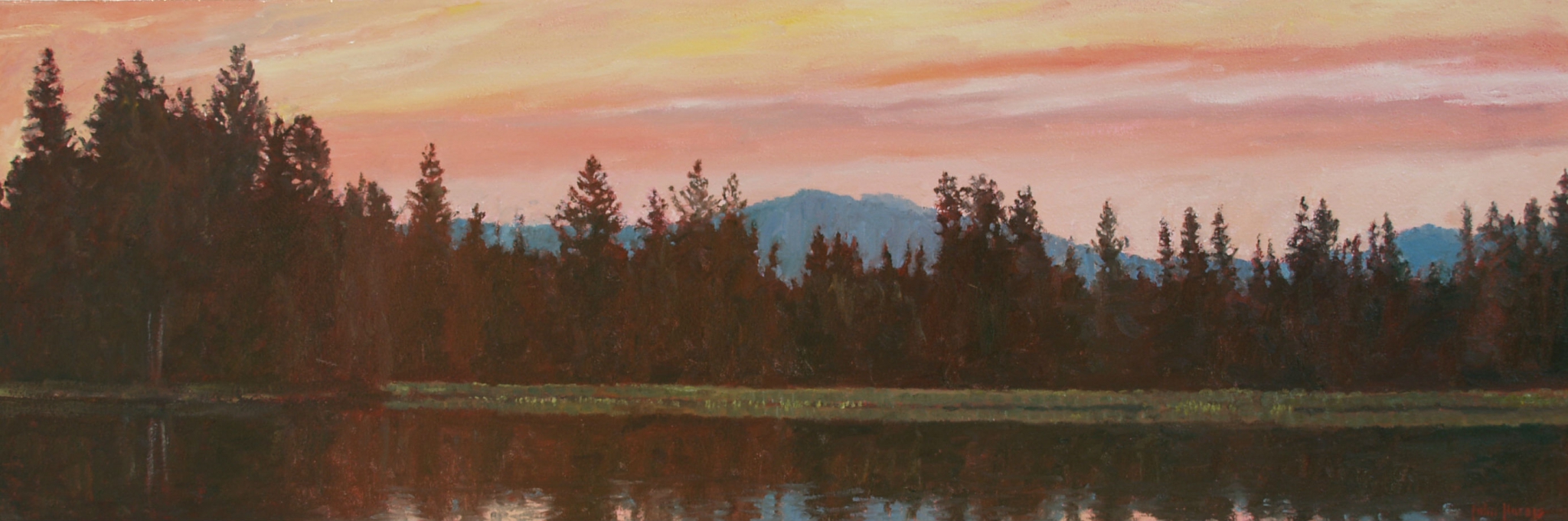 Click here to view Landscape--Day's End by John Horejs