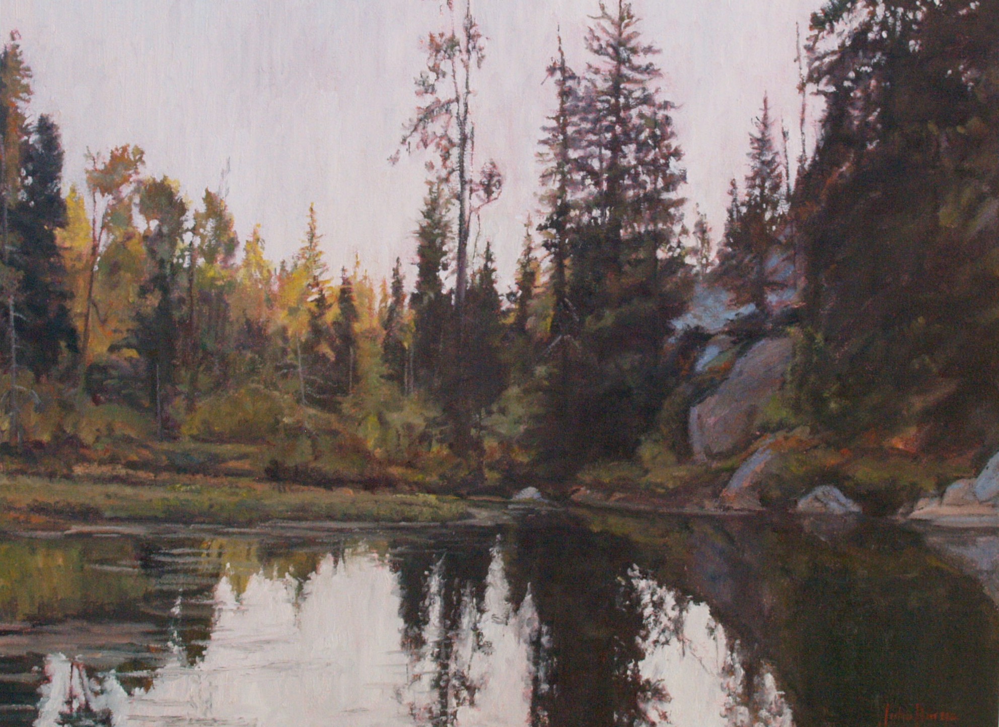 Click here to view Landscape--Payette Morning by John Horejs