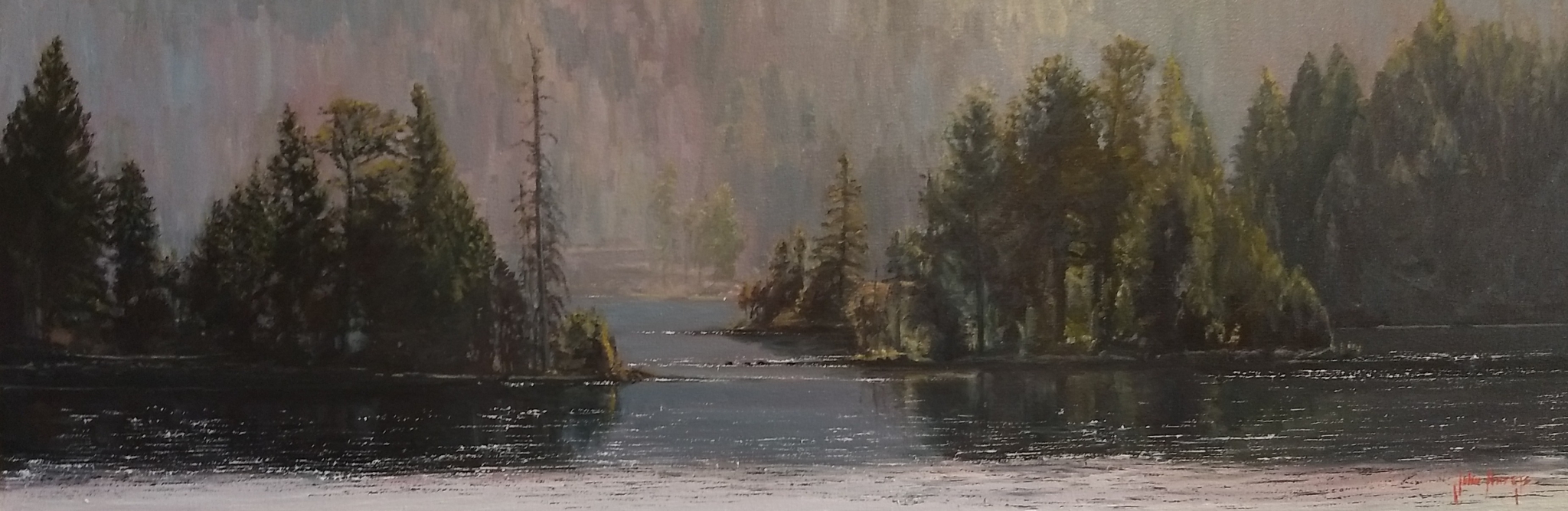 Click here to view Landscape--The Narrows by John Horejs