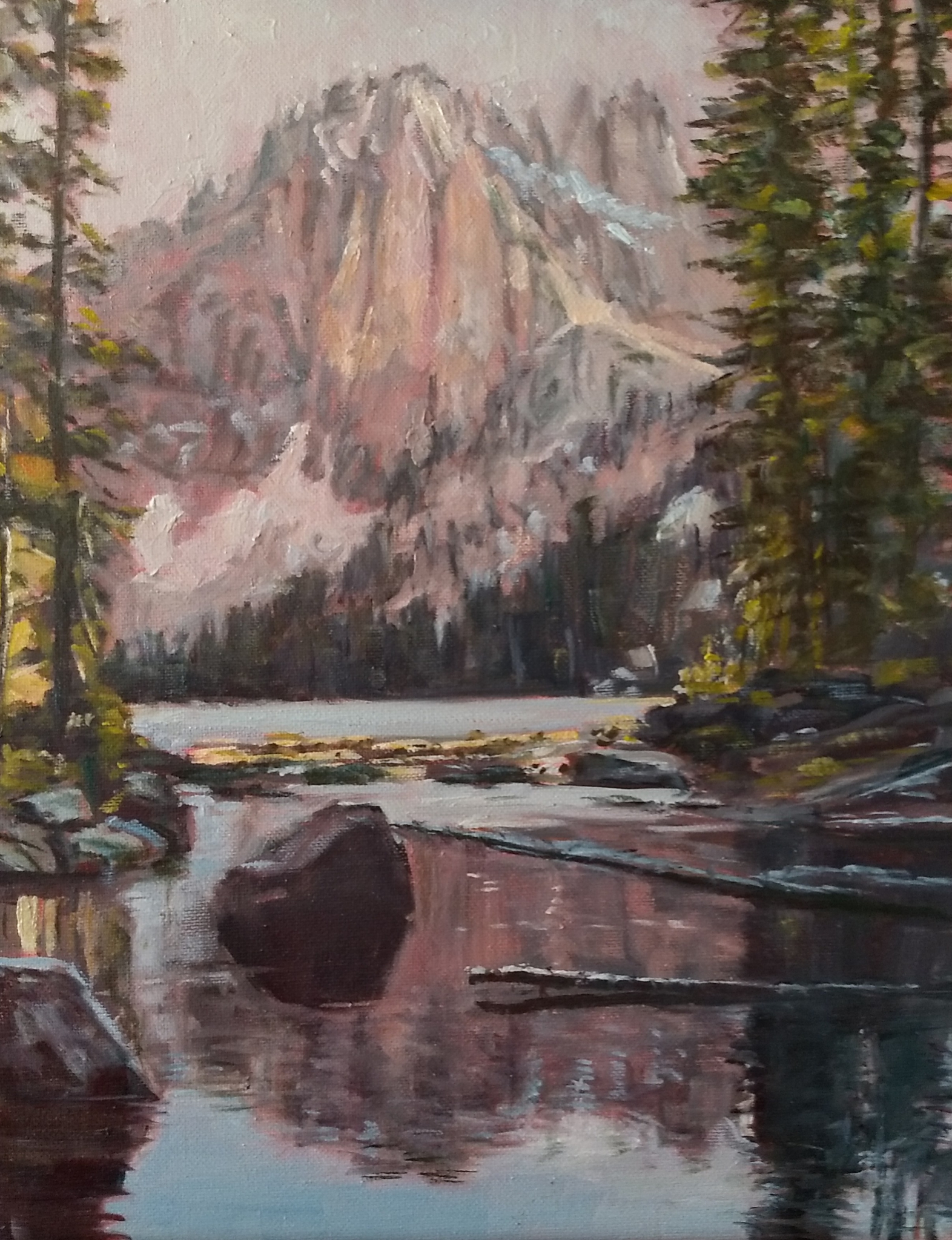 Click here to view Landscape--Sawtooth Reflection by John Horejs