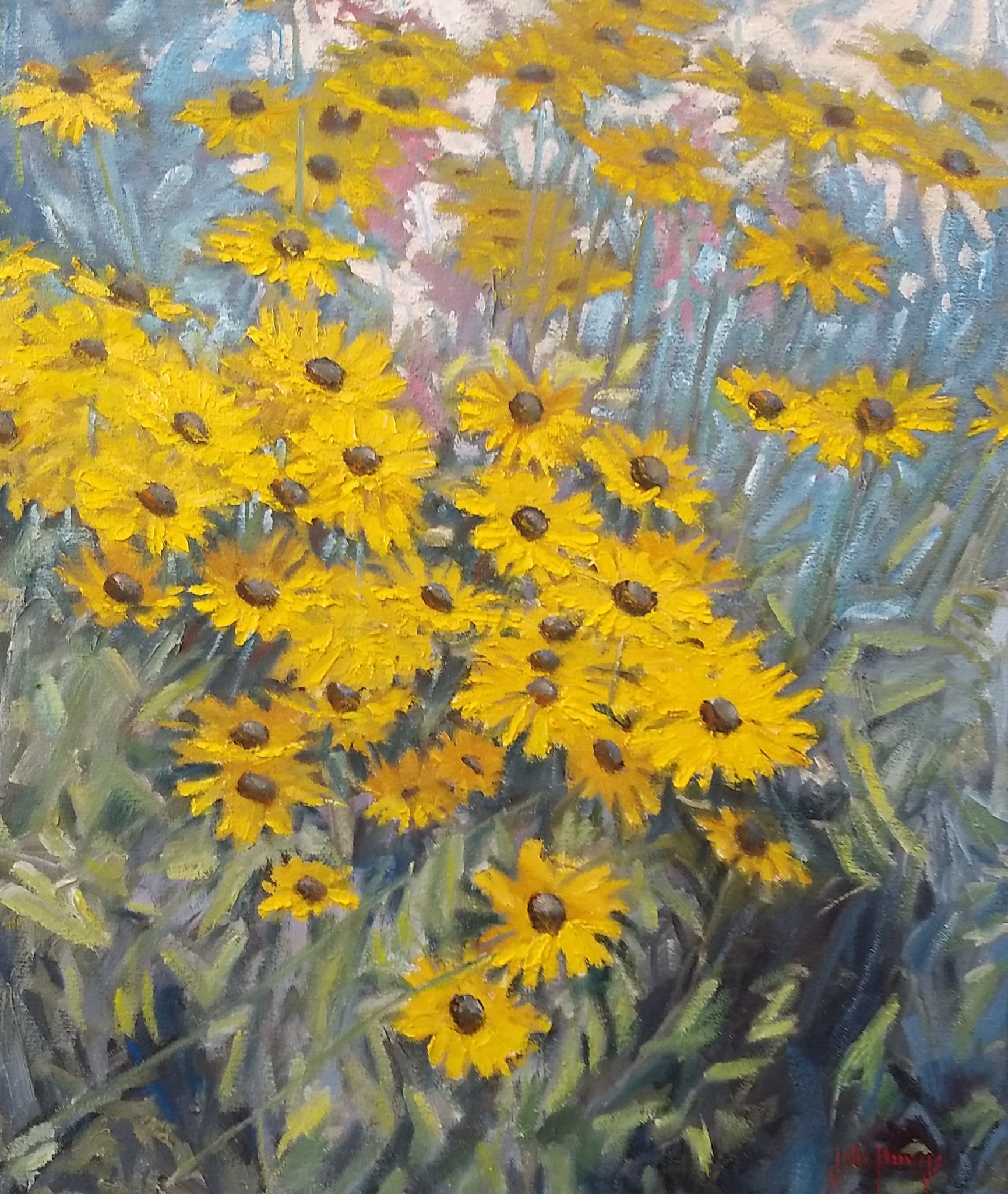 Click here to view Floral--Golden Garden by John Horejs