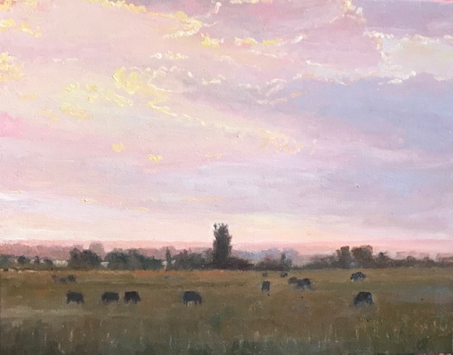 Click here to view Landscape--Grazing at Dawn by John Horejs