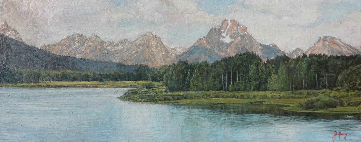 Click here to view Summer at Oxbow Bend by John Horejs