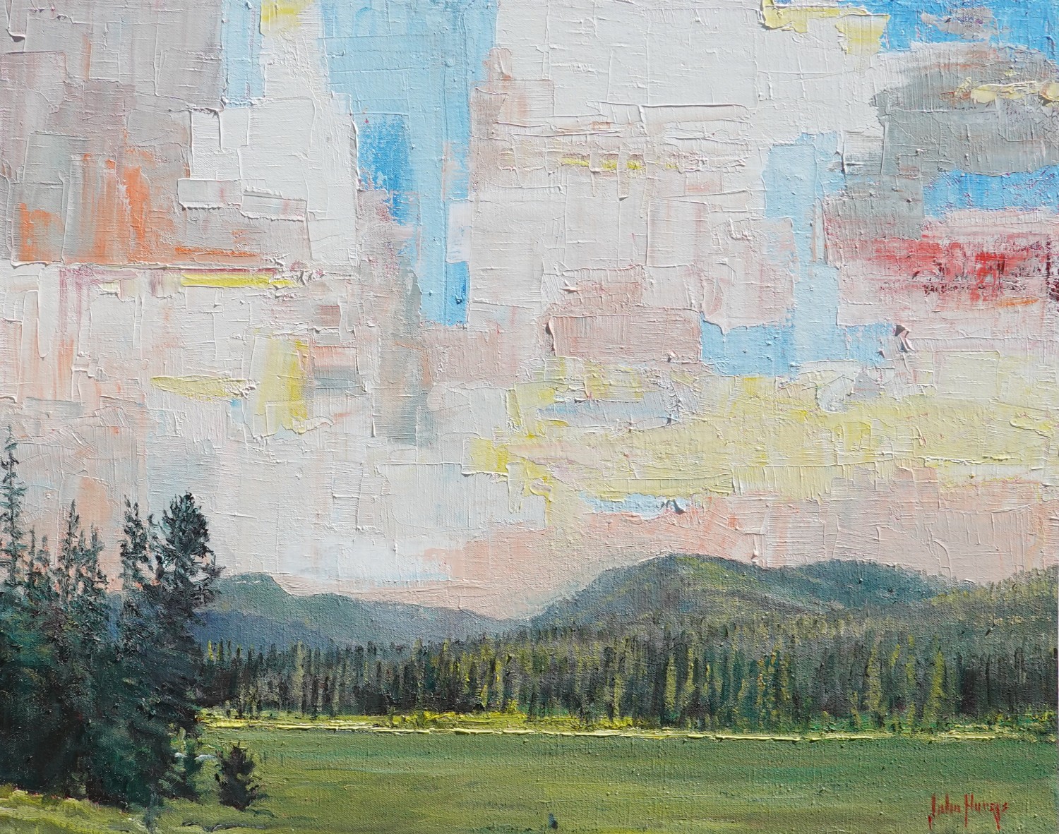 Click here to view Cloudscape--Summer Sky by John Horejs