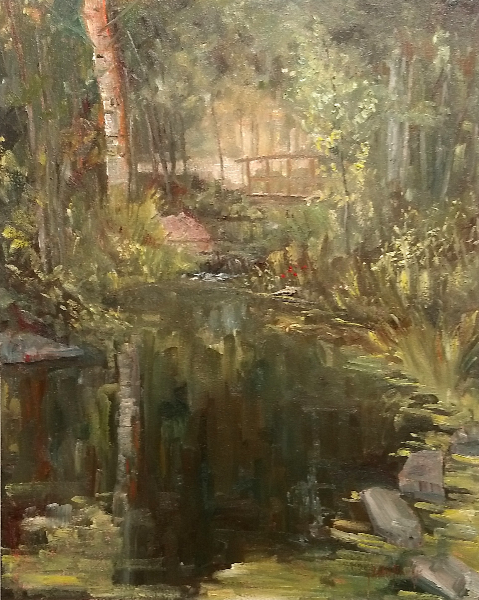 Click here to view Garden Brook by John Horejs