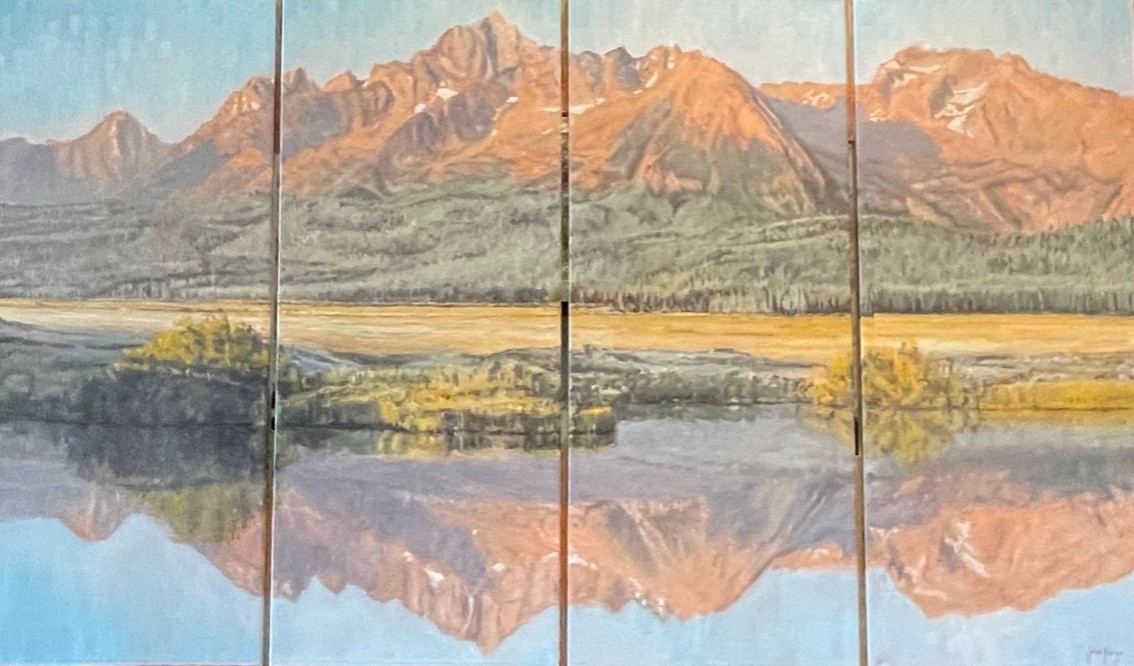 Click here to view Landscape--Sawtooth Morning Grandeur by John Horejs