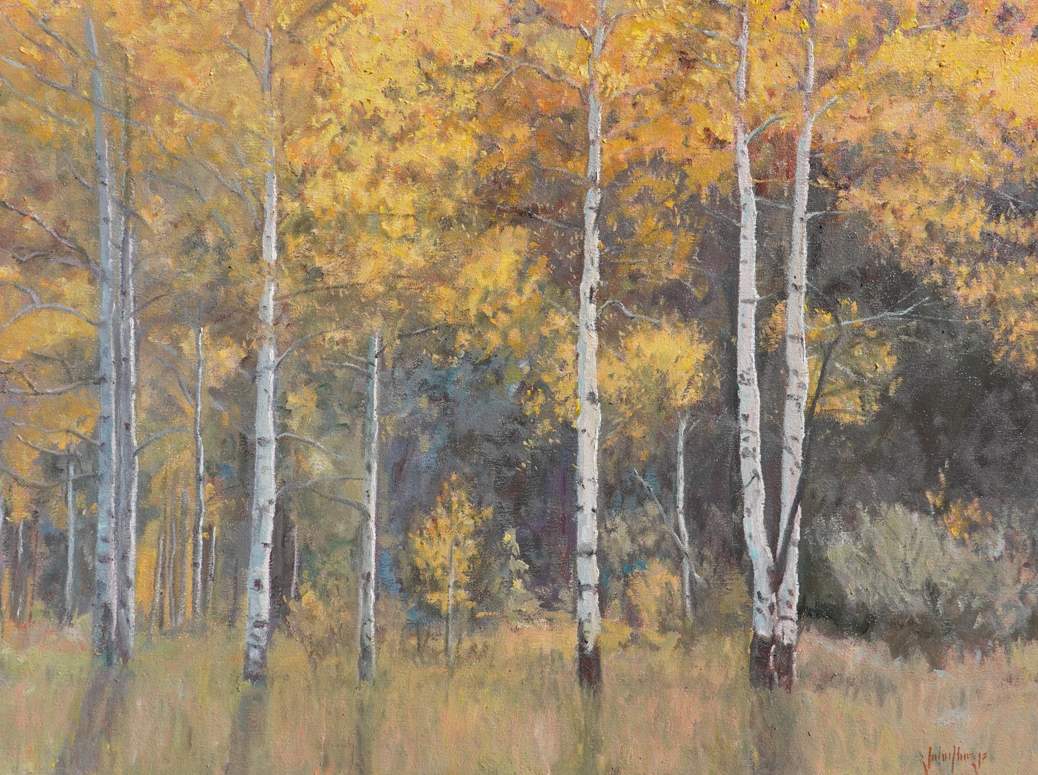 Click here to view Trees--Autumn Gold by John Horejs