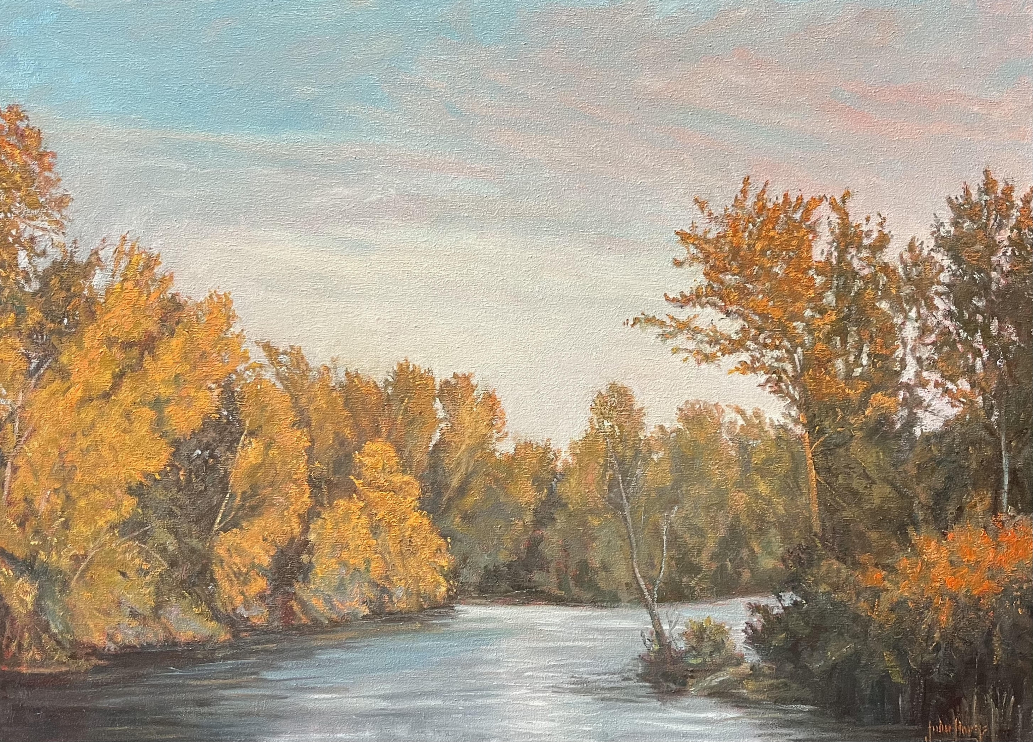 Click here to view Landscape--Boise River Autumn  by John Horejs