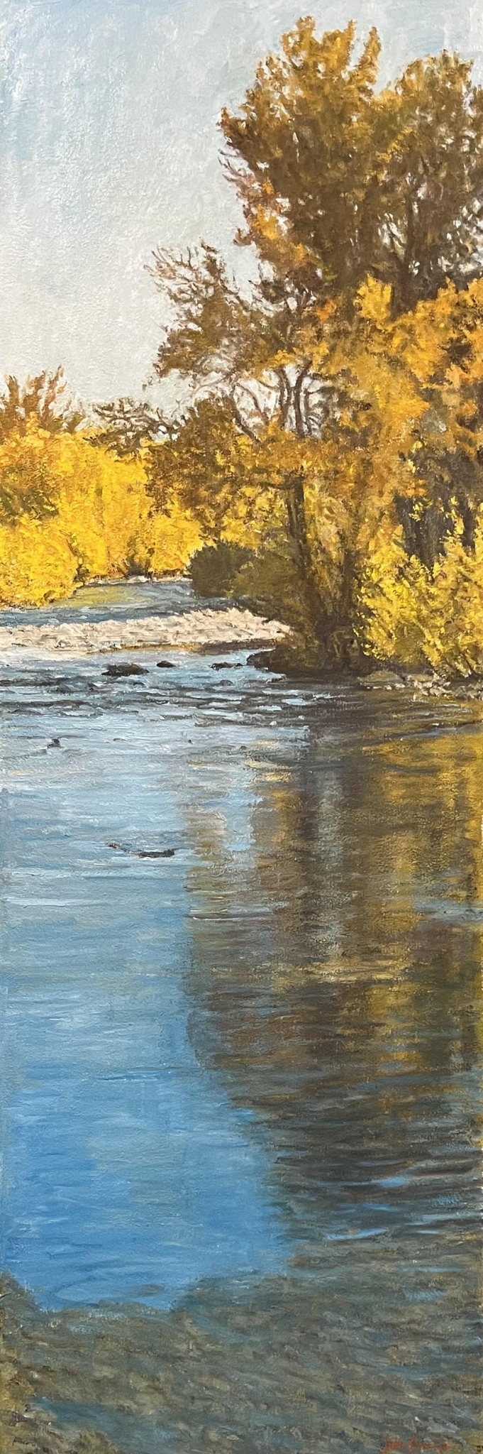 Click here to view Wood River Autumn by John Horejs