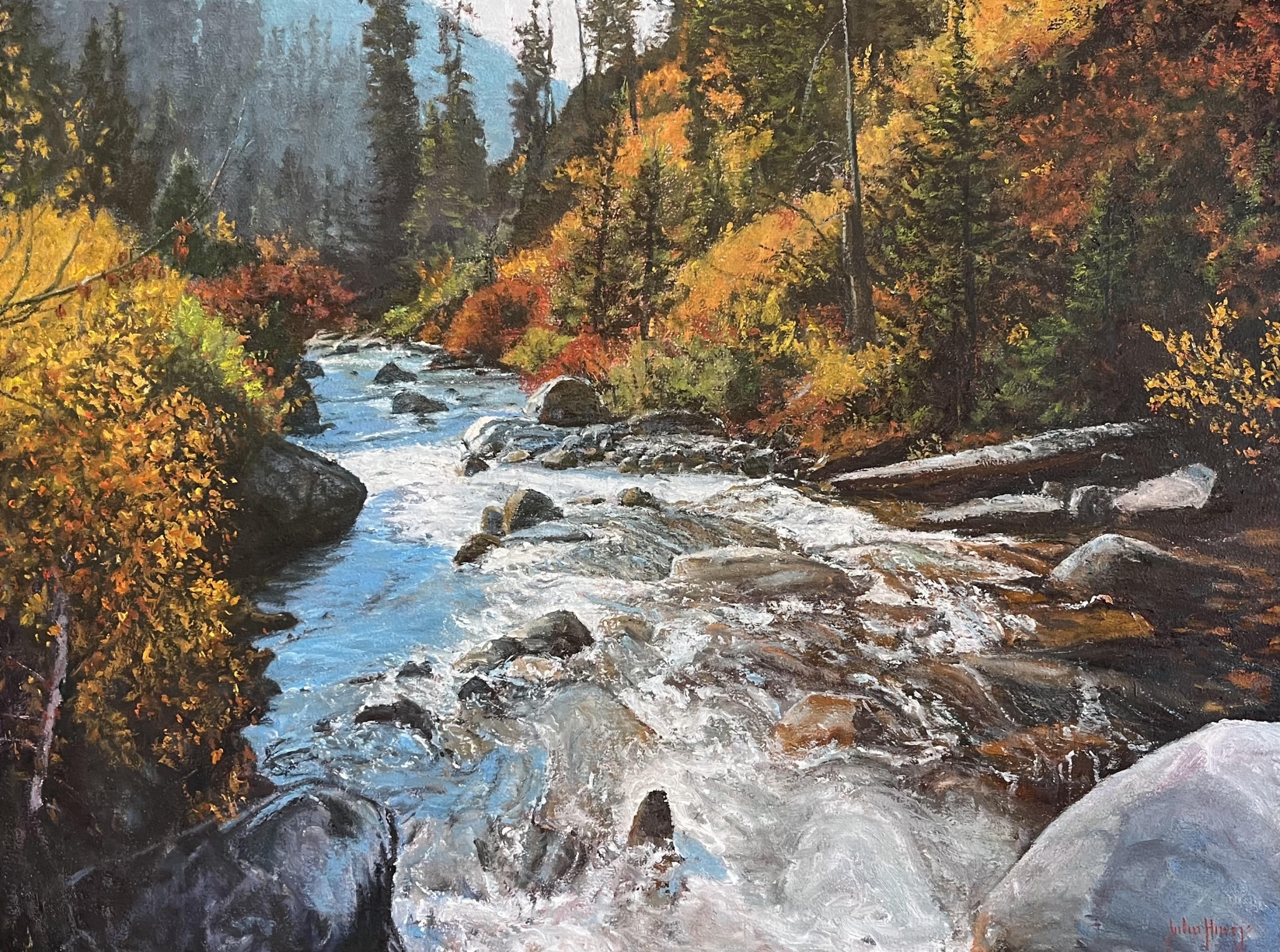 Click here to view Payette River Autumn by John Horejs