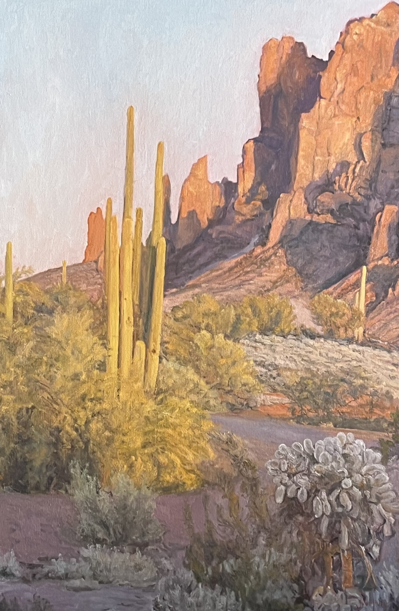 Click here to view Desertscapes--Desert Dusk Shadows by John Horejs