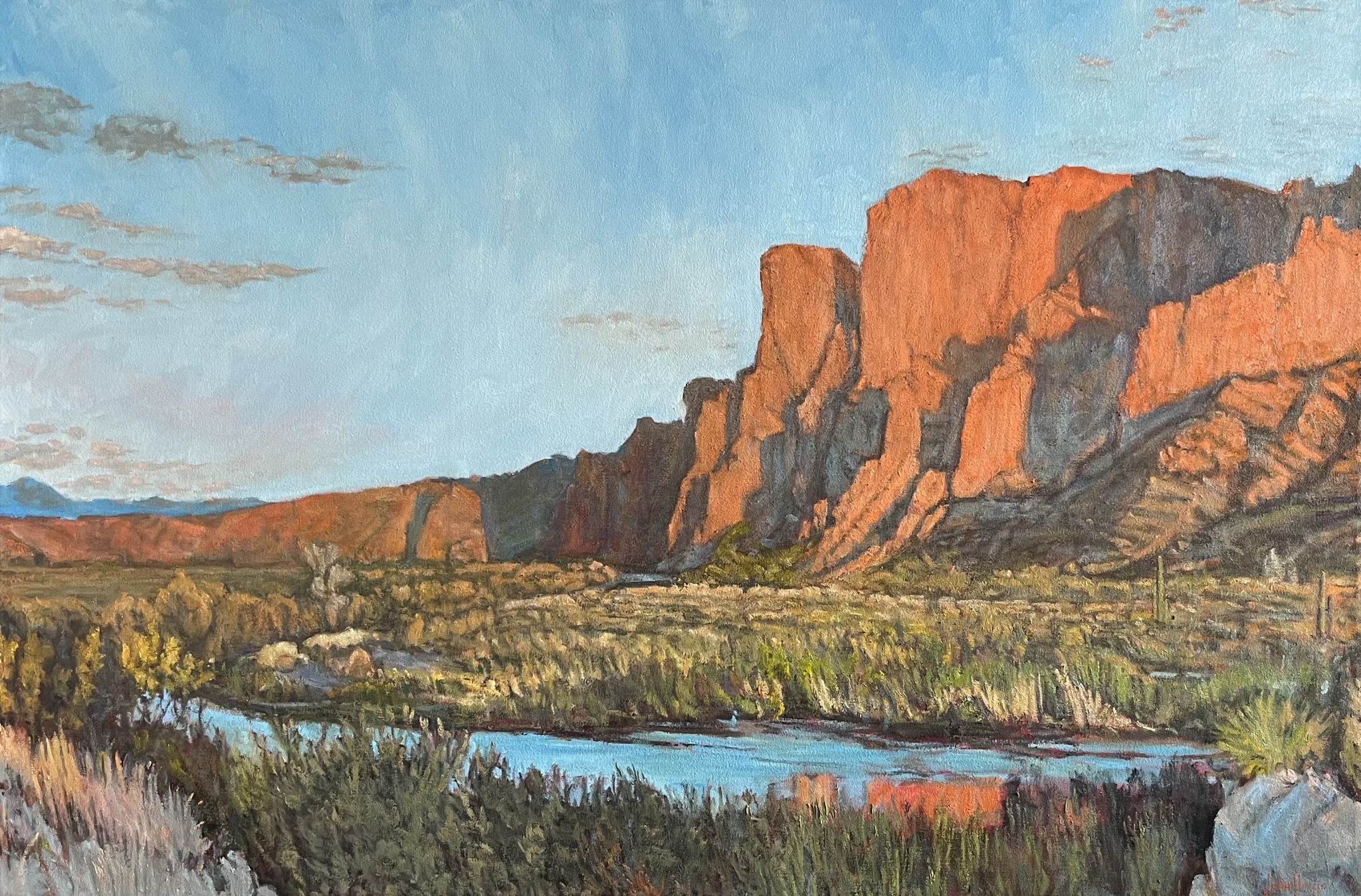 Click here to view Desertscape--Salt River Serenity by John Horejs
