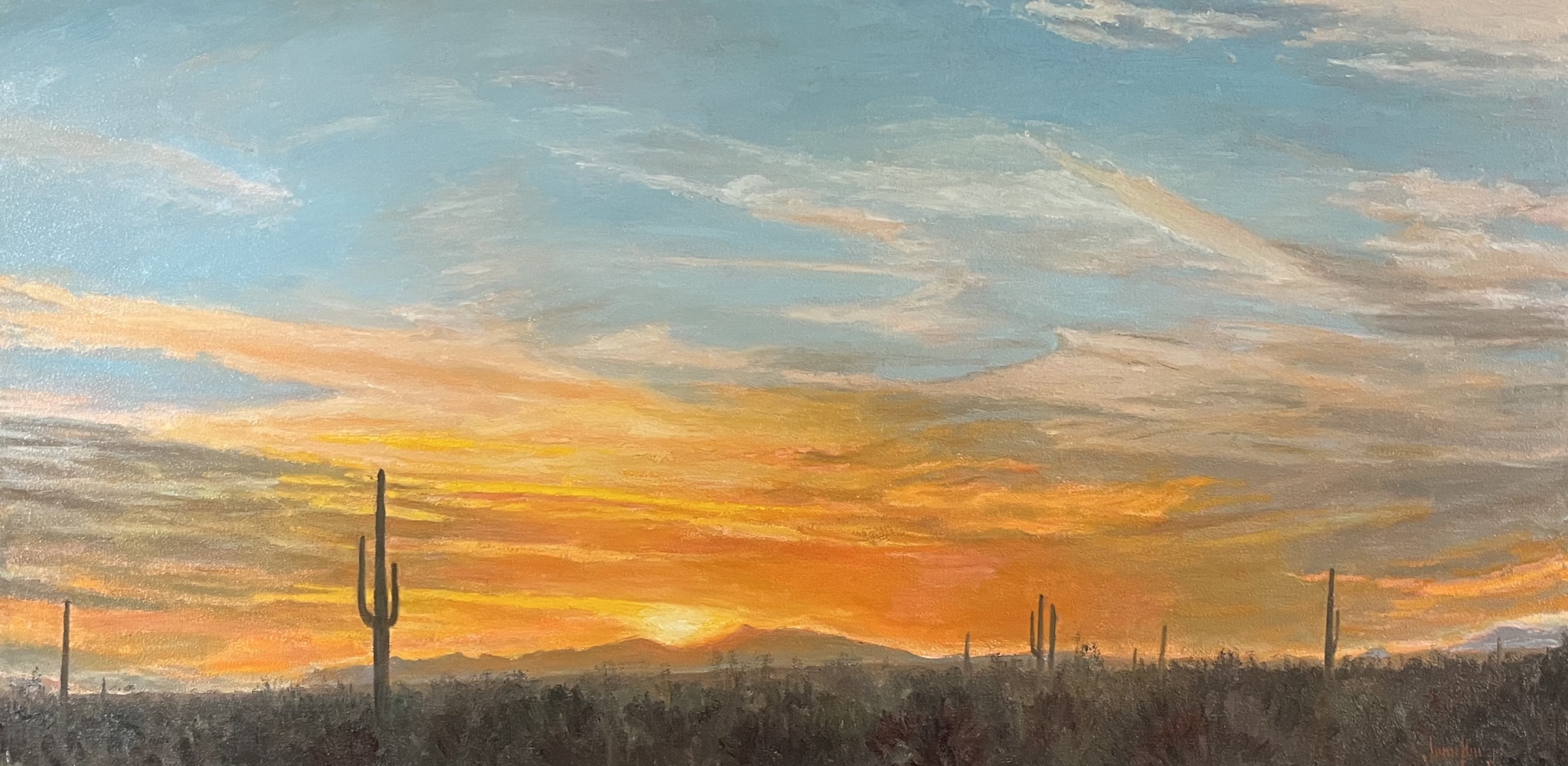 Click here to view Southwest Sunset by John Horejs