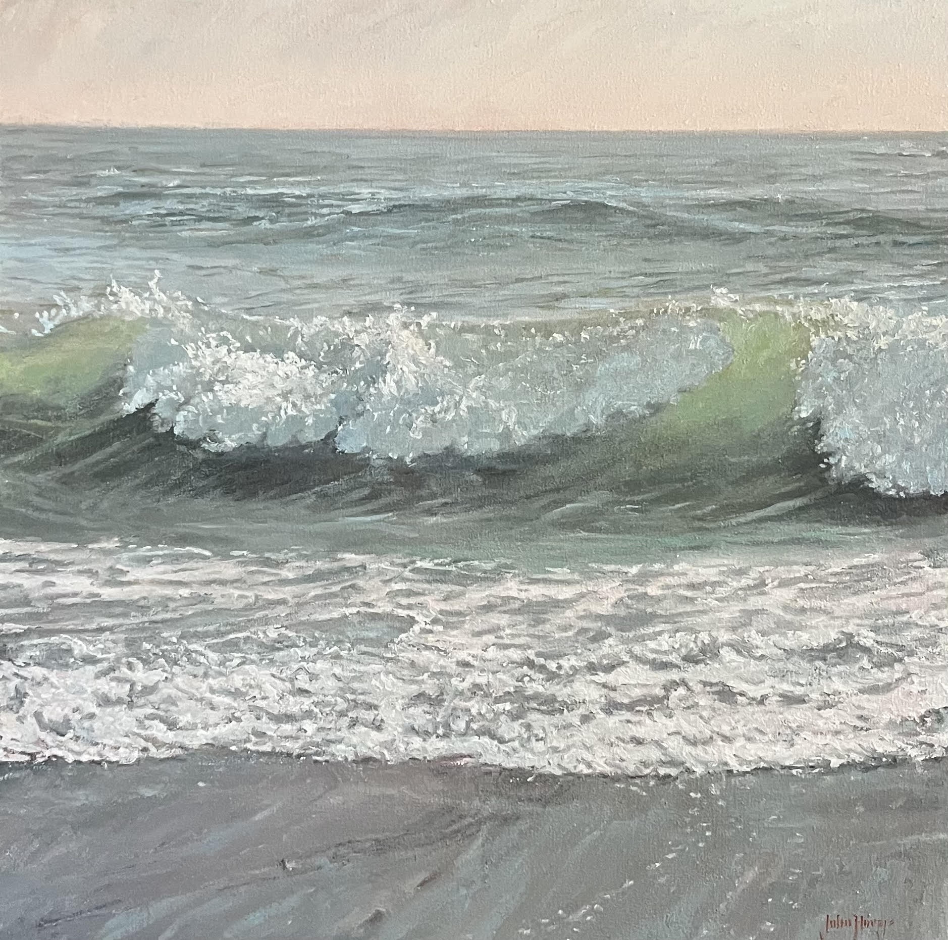 Click here to view Seascape--Breaking Waves by John Horejs