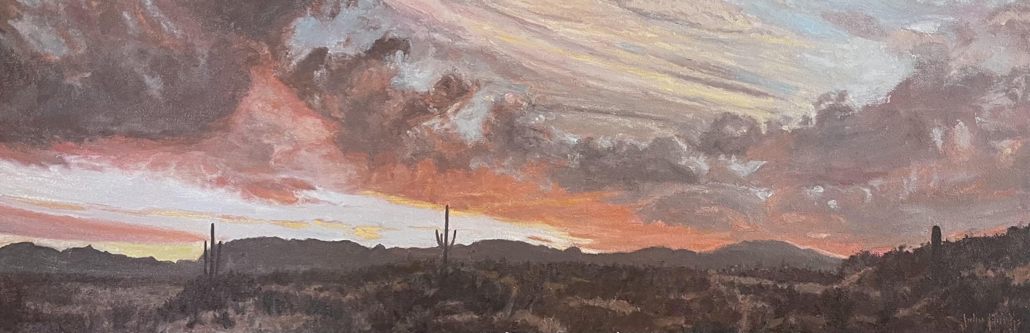 Click here to view Desertscapes--Stillness at Sunset by John Horejs