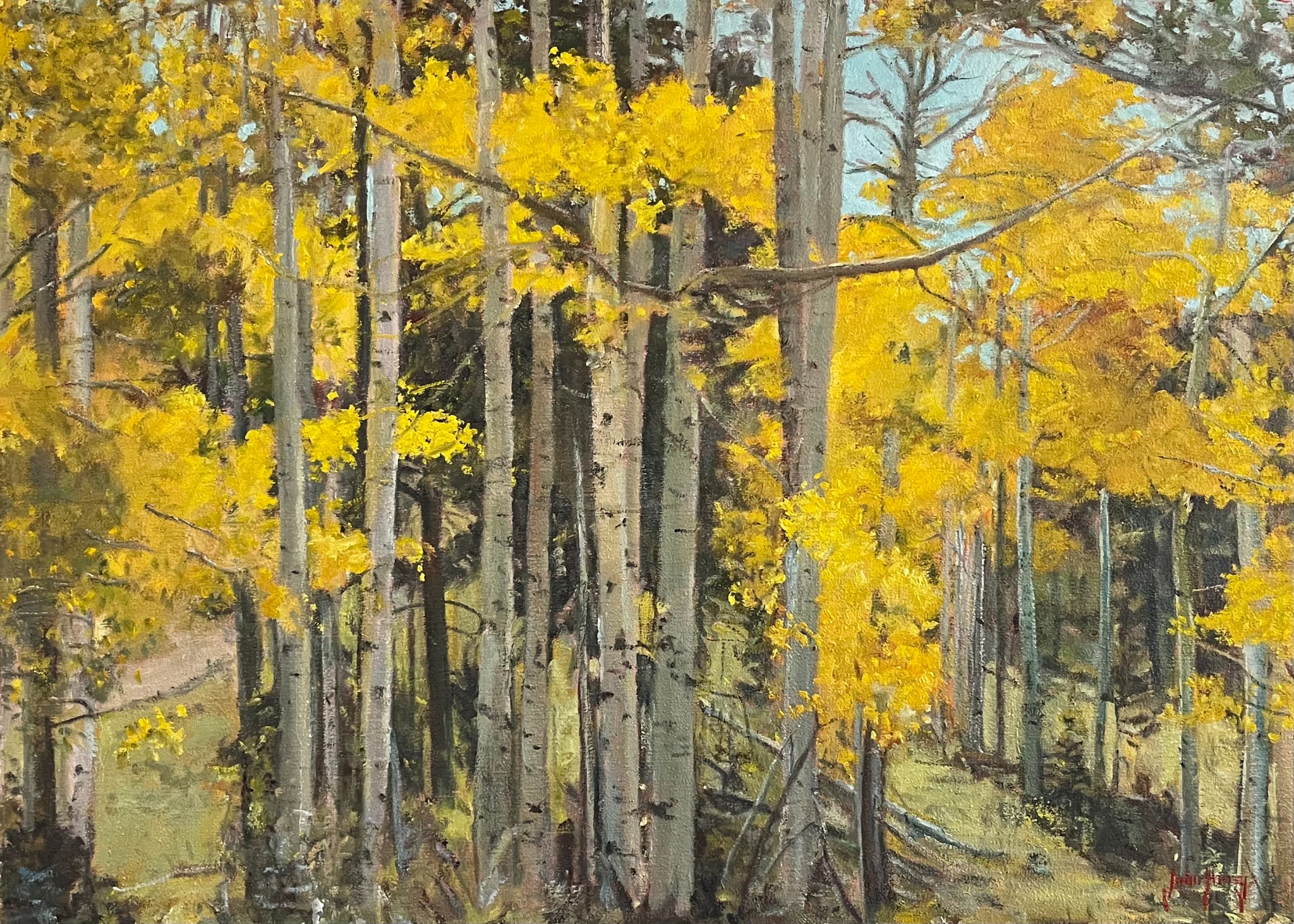 Click here to view Greer Aspens by John Horejs